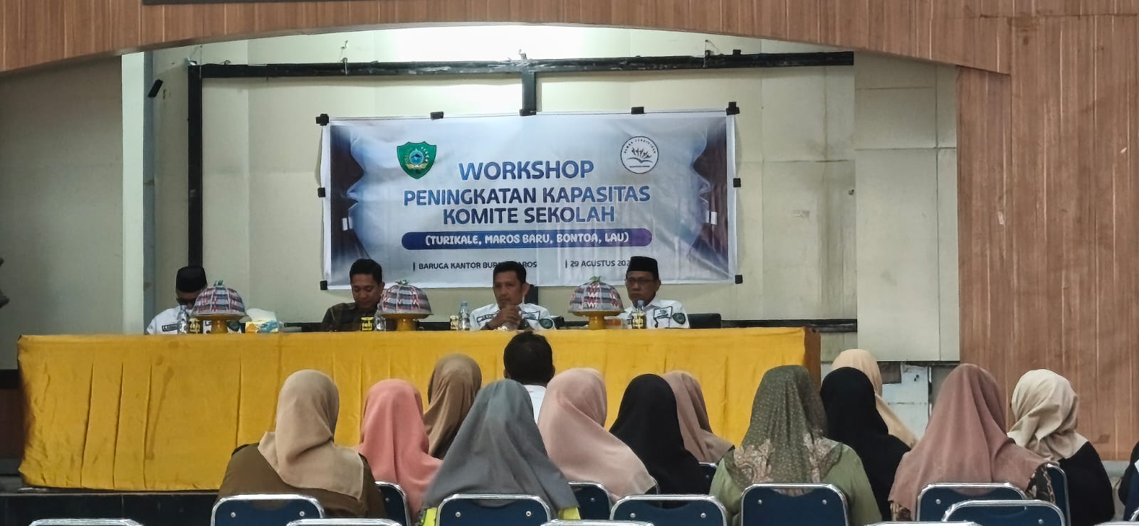 Dewan Pendidikan Maros : Komite Sekolah Kuat Akan Mudahkan Sekolah Capai Tujuan Pendidikan